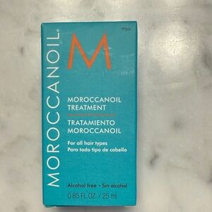 Moroccanoil Treatment Box in Teal with Orange Logo